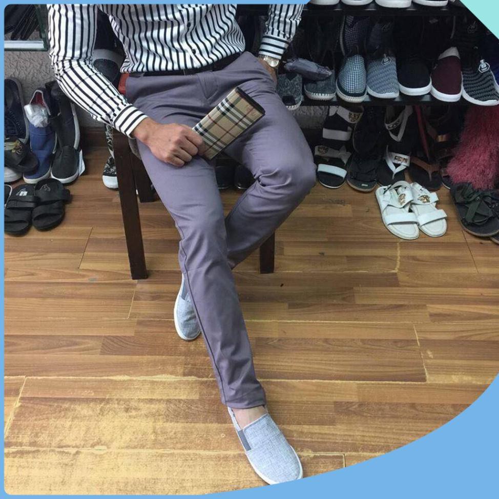 Quần kaki - Quần kaki nam đẹp - Chất liệu kaki mềm mịn, dày dặn, co giãn tốt, mặc cực kỳ thoải mái, dáng côn trẻ trung