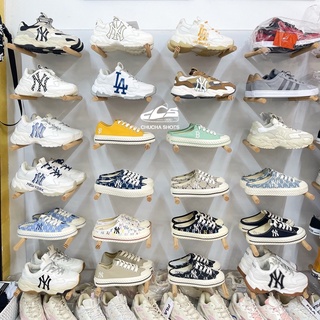 *Chính Hãng* Giày Đạp Gót Sneaker MLB Playball Origin Mule Monogram