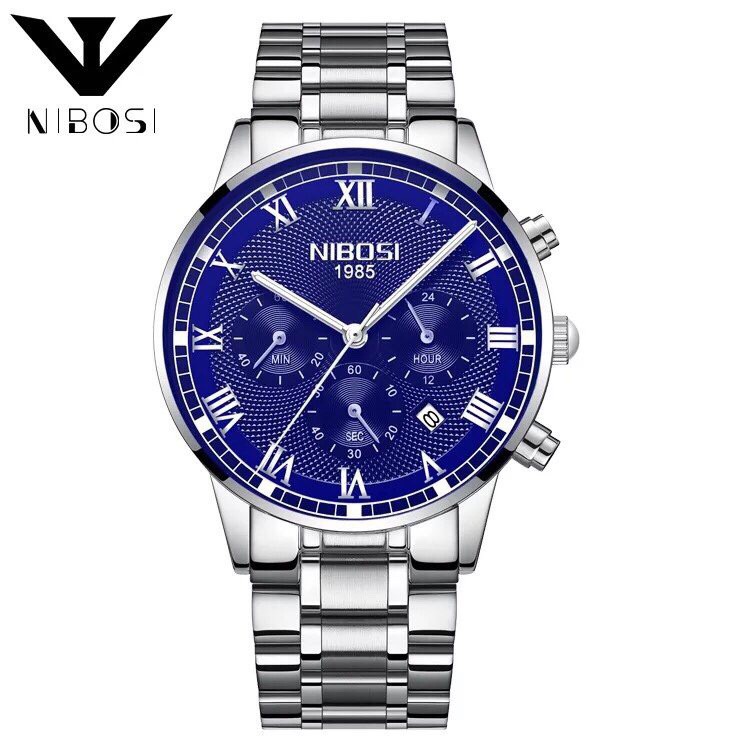 Đồng Hồ Nam Nibosi 2339 Hàng Chính Hãng Full Box Dây Hợp Kim Cao Cấp | BigBuy360 - bigbuy360.vn
