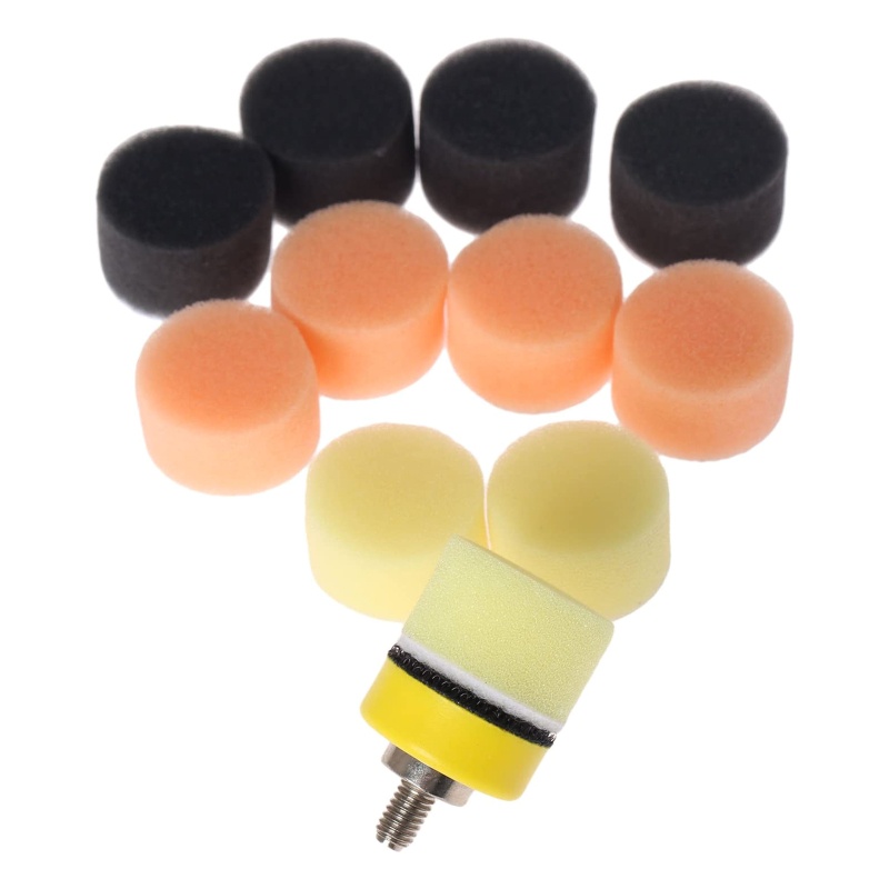 Set 50 Miếng Bọt Biển Đánh Bóng Xe Hơi / Nhà Cửa 25mm Tiện Dụng