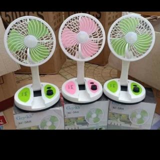 Quạt tích điện gấp gọn