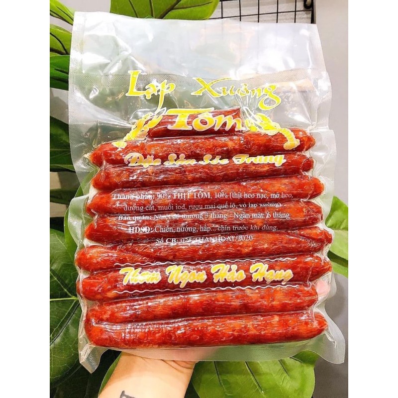 [Mã 77FMCGSALE1 giảm 10% đơn 250K] 500G LẠP XƯỞNG TÔM SÓC TRĂNG