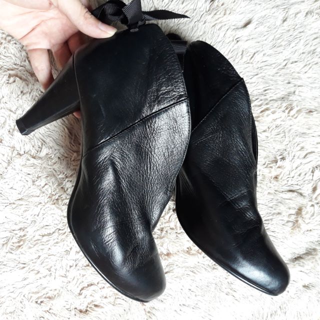 Bốt da thật size 38