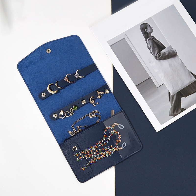 Túi Cuộn Đựng Trang Sức Sức Chứa Lớn Tiện Dụng Khi Đi Du Lịch