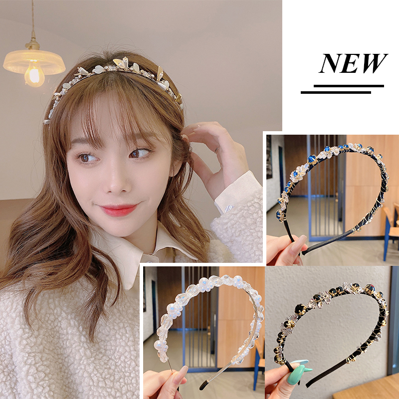 Băng đô cài tóc trang trí thời trang Nhật Hàn 2021 cổ điển