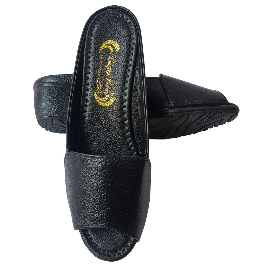 Dép Sục Nữ Da Bò Thật BIGBEN Cao Cấp SBN52