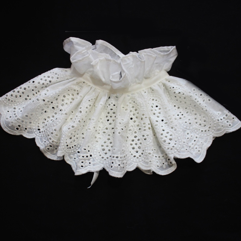 Khăn Choàng Cổ Đứng Giả Thêu Họa Tiết Phong Cách Hoàng Gia Vintage Cho Nữ