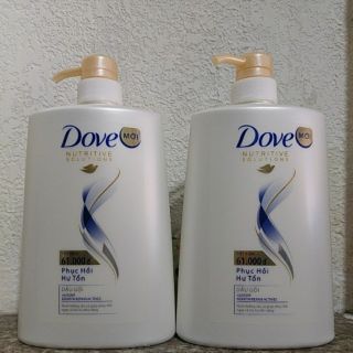 Dầu gội DOVE 900g phục hồi hư tổn