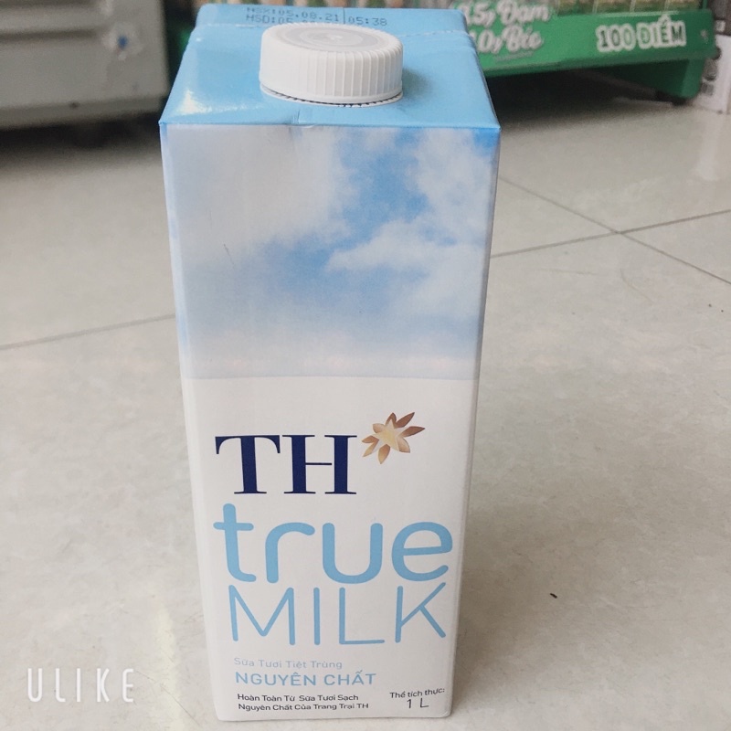 Sữa tươi tiệt trùng TH true Milk 1 lít