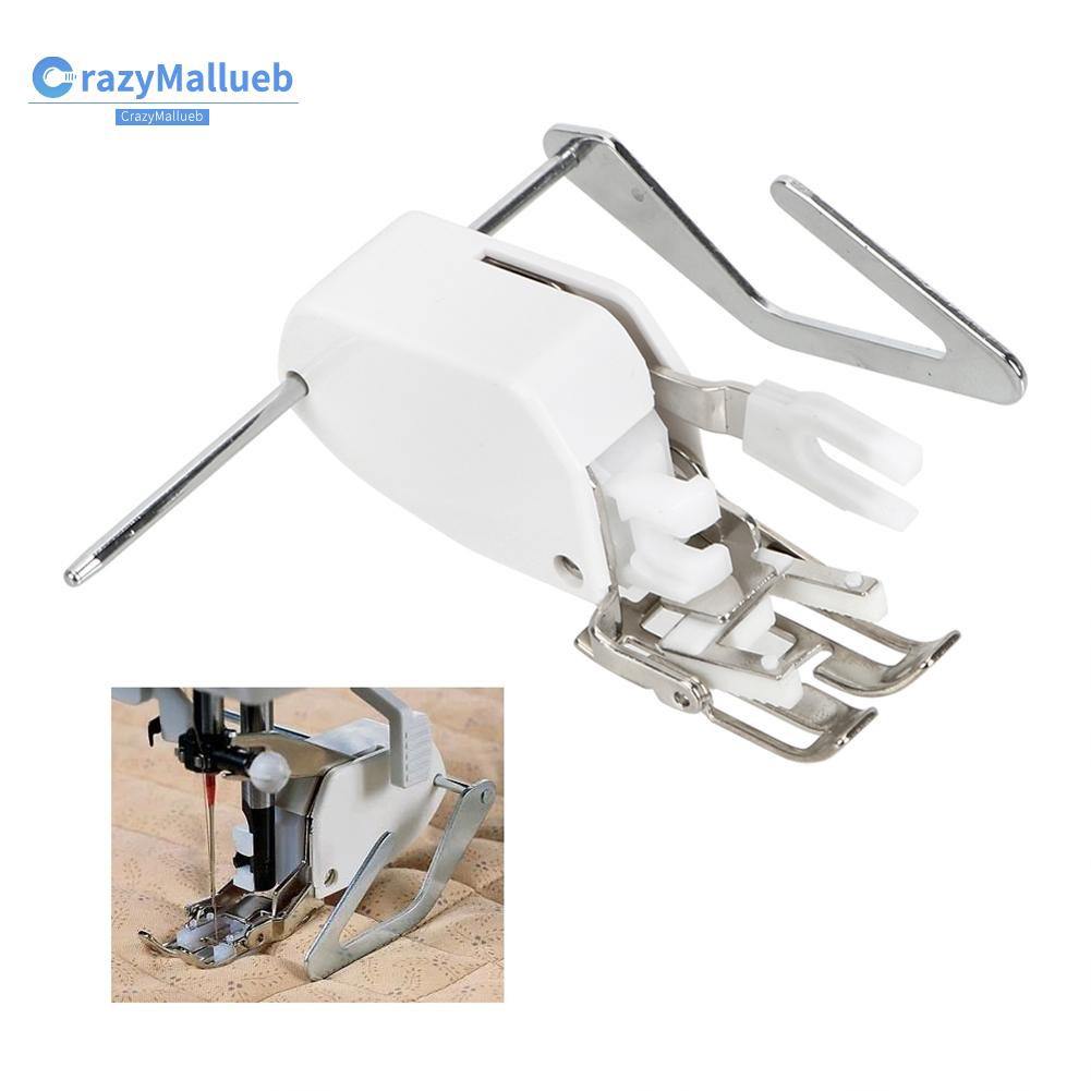 Crazymallueb❤Sewing Machine Walking Foot Apparel Sewing Fabric Arts Crafts Presser Foot❤New