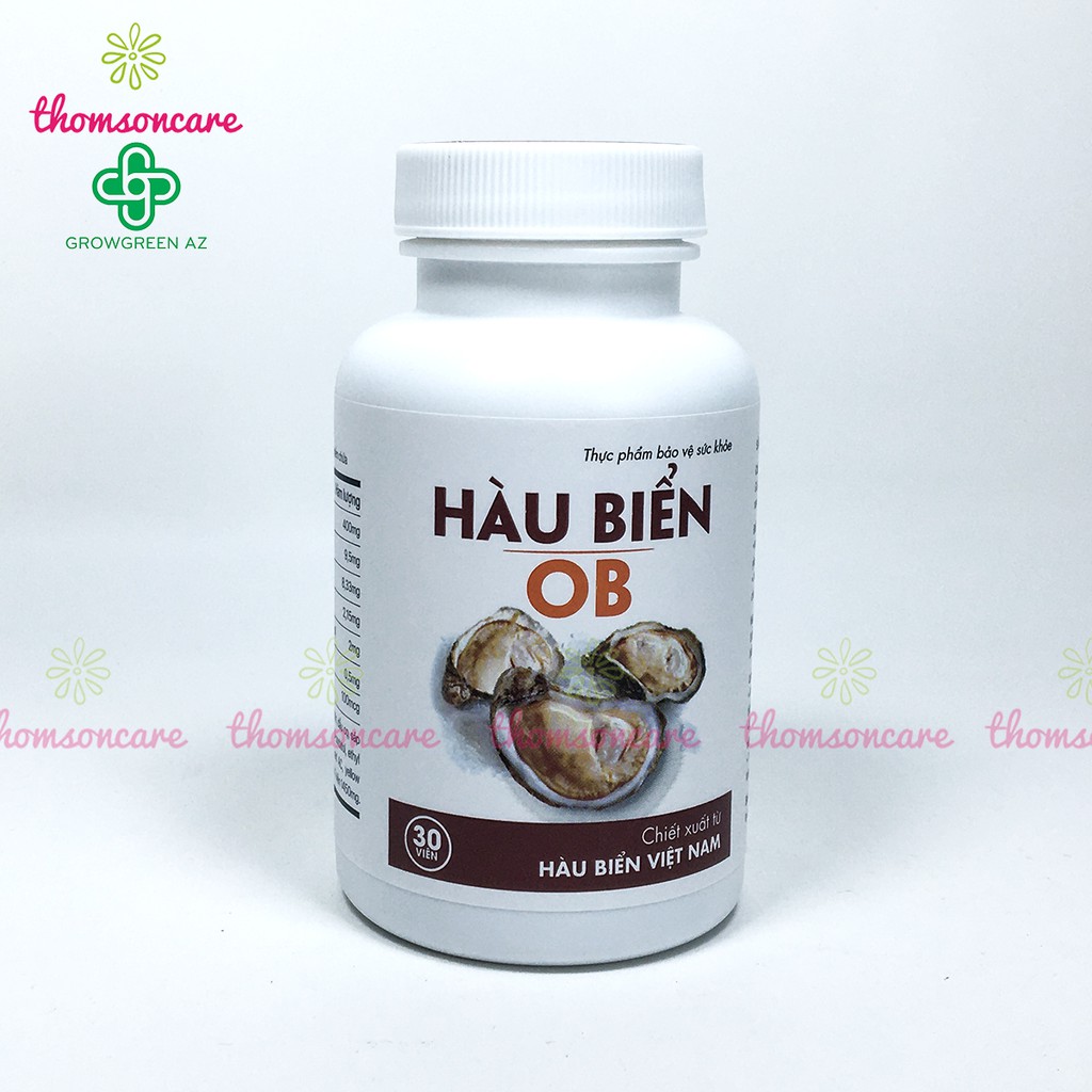 Hàu biển OB - Có tem tích điểm 6h tặng 1h - giúp tăng cường sinh lý nam từ tinh chất hàu biển tươi