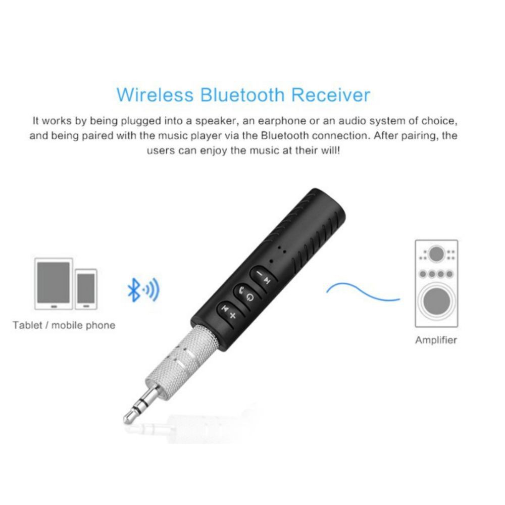 Thiết Bị Thu Phát Âm Thanh Bluetooth Không Dây Jack 3.5mm