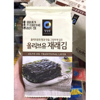 Rong biển ăn liền olive oil 5g