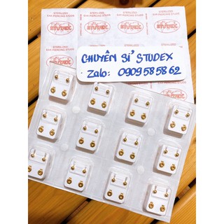 Vỉ 12 đôi bông bấm mẫu cũ