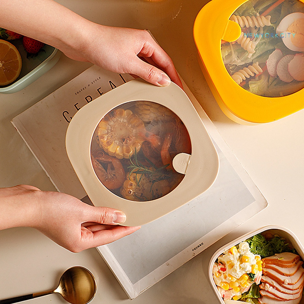 Hộp cơm Chống Tràn Bằng Nhựa An Toàn Cho Nhà Bếp