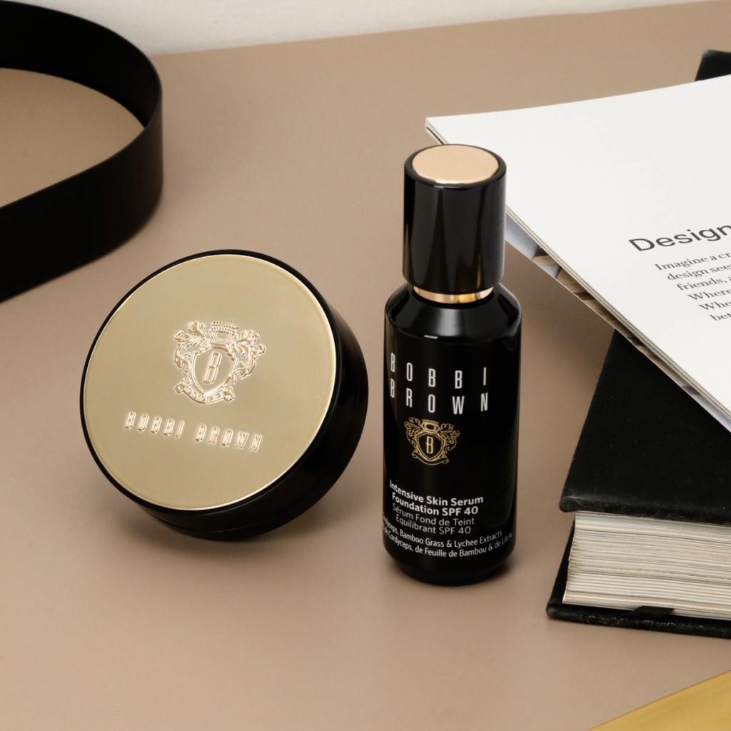 BOBBI BROWN Phấn Nước Bobbi Màu Nâu Phát Quang Có Dây Mới 1 ##/2#