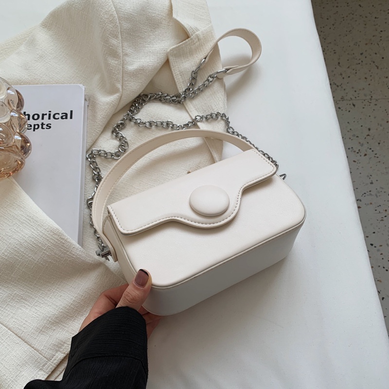 Túi Đeo Vai Dây Xích Thiết Kế Đơn Giản Chất Lượng Cao Cho Nữ