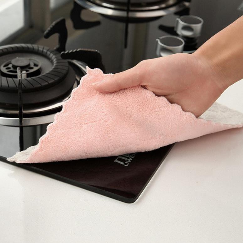 Một Khăn lau hai mặt đa năng siêu thấm (25cm x 16cm)