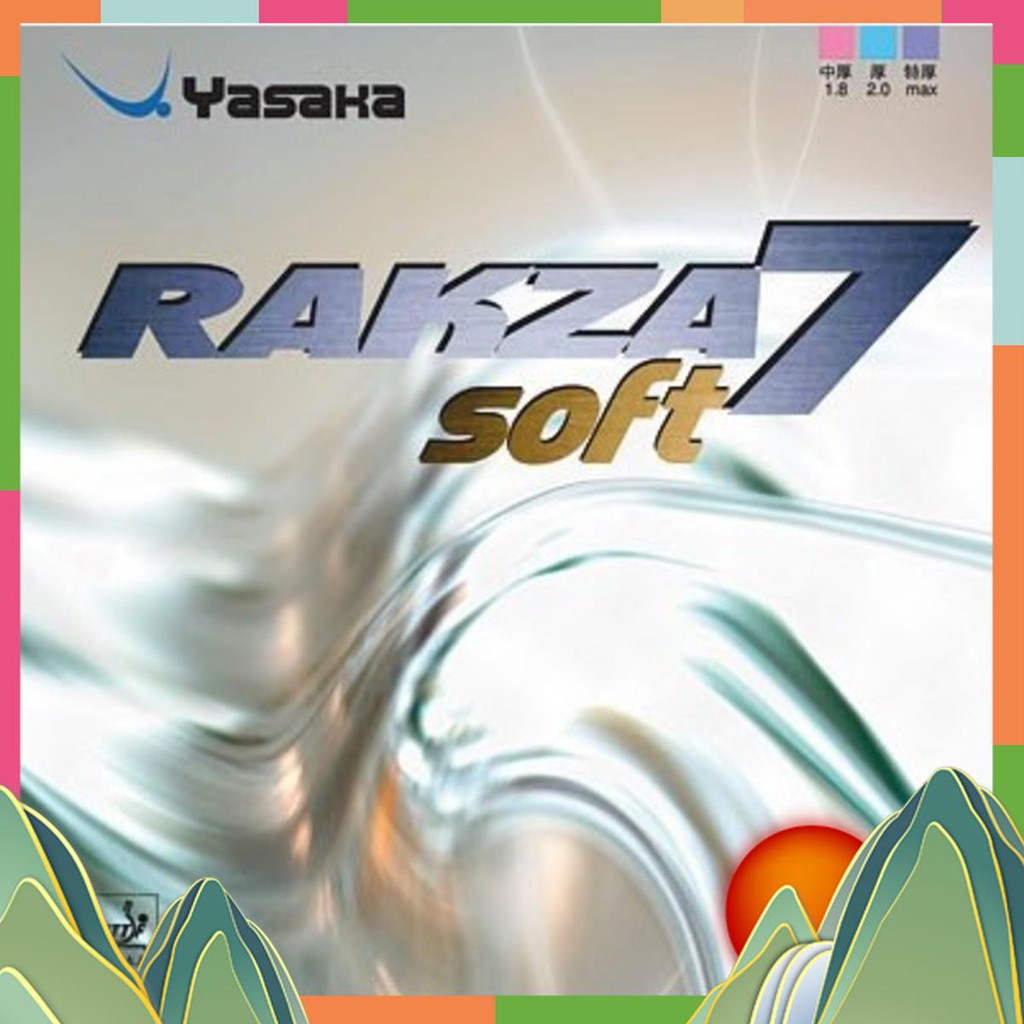 Mặt vợt bóng bàn Yasaka Razka 7 soft còn 1 sale Vl88