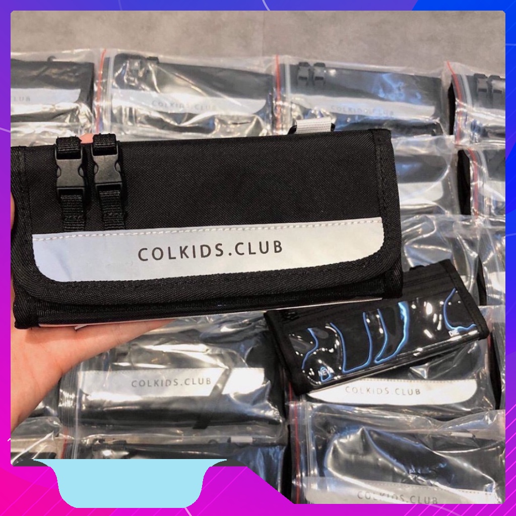 Ví Colkids Club SS3 CND Phản Quang Neva Dia wallet dài cầm tay [ FULL TAG ] - lovess_shop mới