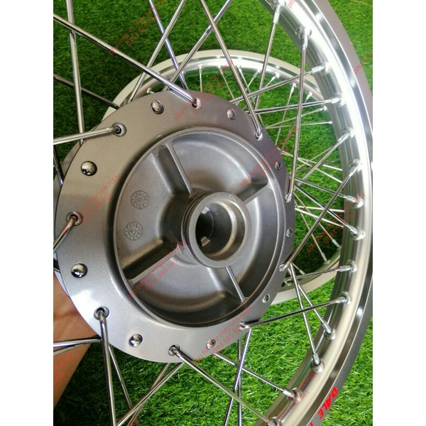 Bánh Căm Đùm YA SIRIUS Xám ZIN 1 Đĩa Trước Niềng Nhôm Lắp như ZIN không cần chế HTH105A MSP 0001
