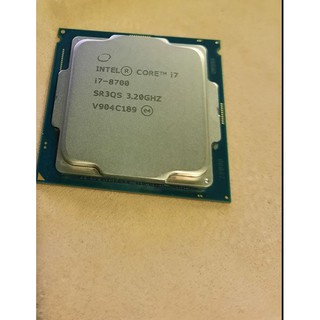 CPU Intel Core I7 8700 cũ tháo máy 3.2Ghz turbo 4.6Ghz / 8M cache, Bộ vi xử lý i7-8700 socket 1151v2