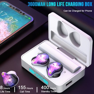 Bộ tai nghe bluetooth 5.0 tws xs plus kèm hộp sạc