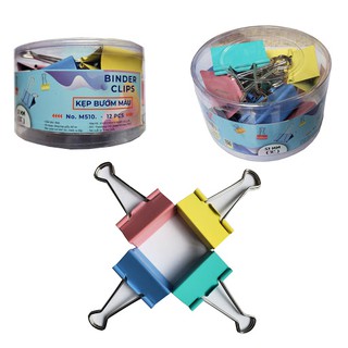 Lon 48 cái kẹp bướm màu G-star 25mm