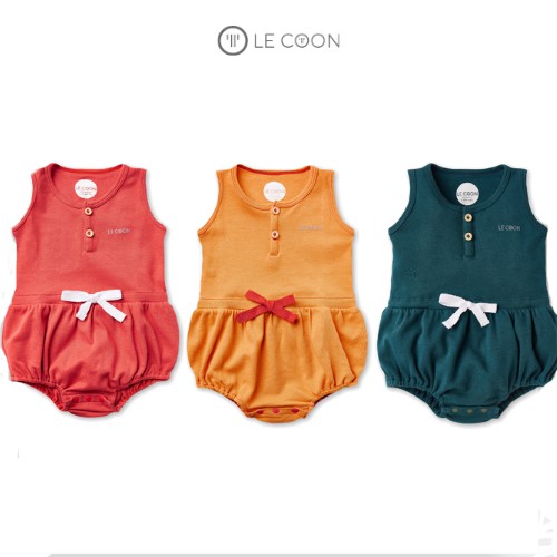 LE COON | Bộ Romper Không Tay | COMFY | 3-18 tháng