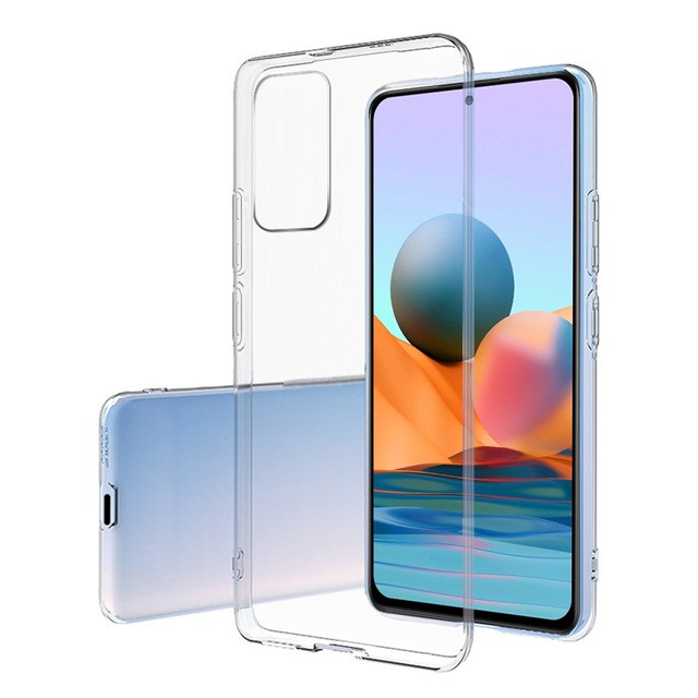 Ốp điện thoại từ silicon dẻo trong suốt cho Xiaomi Redmi Note 10 9 9T 9s 8 5 6 7 K20 K30 Pro Max 5G