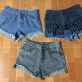 Quần sóc bò 100k/3chiếc
