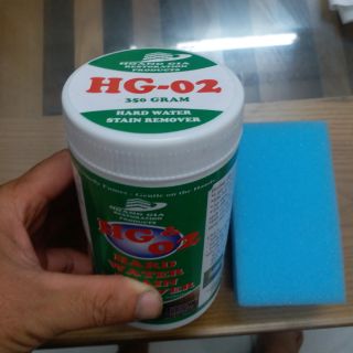 Bột tẩy mốc cặn phèn canxi trên buồng tắm kính -hg-02 hard-water-stain-remover shower