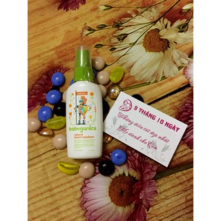 Xịt chống muỗi và côn trùng Babyganic