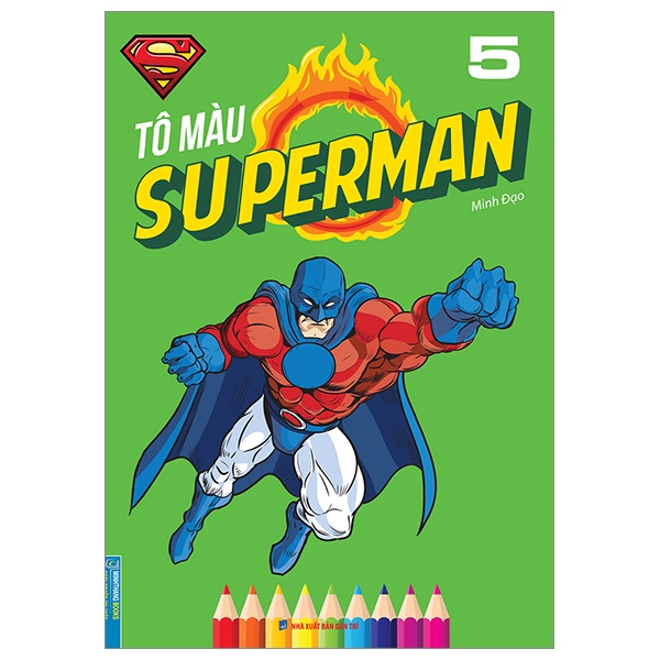 Sách Tô Màu Superman - Tập 5