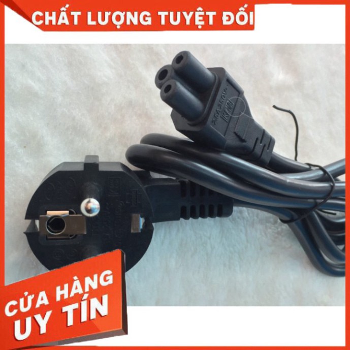 ✅ [Giá Tốt] Dây Nguồn 3 Chân Tròn - Dây Nguồn 3 Chấu Tròn - Dây Nguồn 3 Cửa Tròn Cho Sạc Laptop 3 Chân Loại Tốt - Giá Rẻ