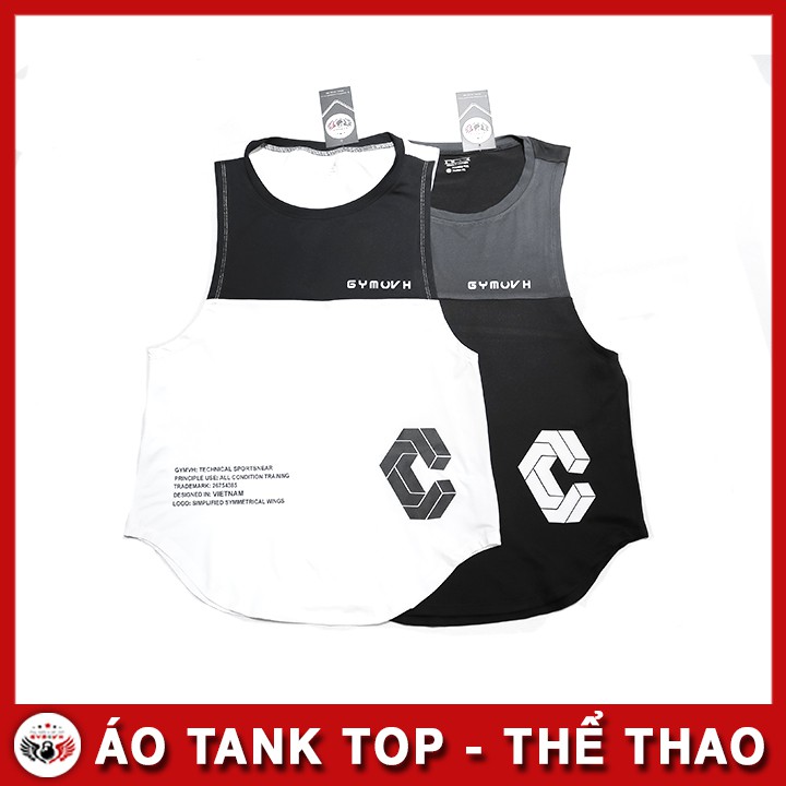 Áo tập gym nam - Áo Tank Top GYMVH - ATV190