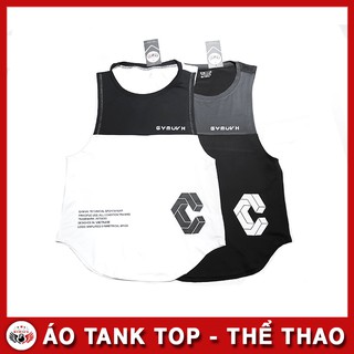 Áo tập gym nam - Áo Tank Top GYMVH - ATV190
