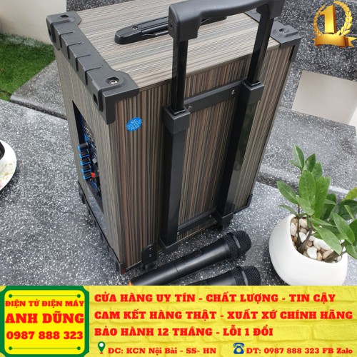 LOA KÉO MINI Az Pro AZ 8 BASS 20 THẾ HỆ MỚI, TIỆN LỢI. DÙNG TRỢ GIẢNG, DÃ NGOẠI, BÁN HÀNG,...