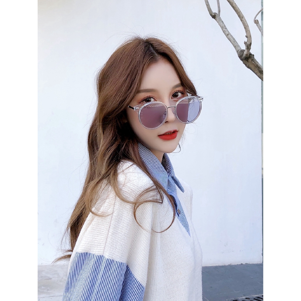Kính Mát Mắt Mèo Chống Tia Uv Phong Cách Hàn Quốc