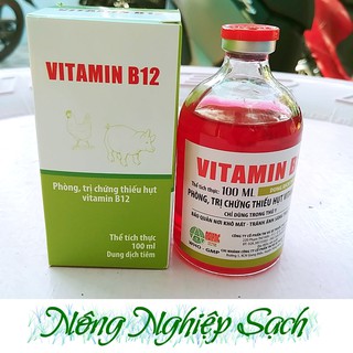 Vitamin B12 - Giải độc phân thuốc cho cây chai 100ml