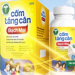 cốm tăng cân bạch mai lọ 120g