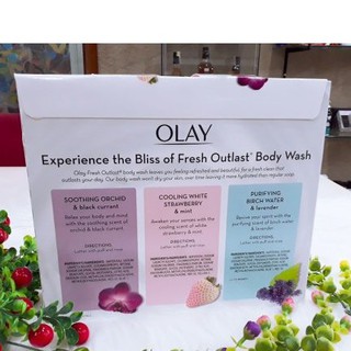 SỮA TẮM OLAY FRESH OUTLAST 3x700ML
