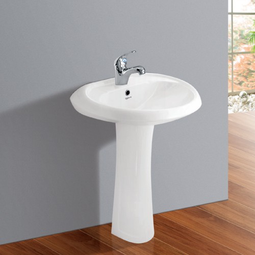 Chân chậu rửa mặt Viglacera VI1T dài