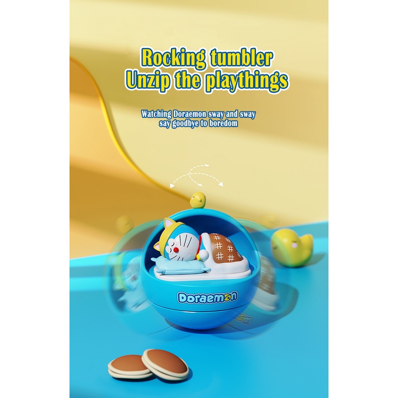 Hộp nhạc xoay hình Doraemon cỡ nhỏ dùng trang trí | BigBuy360 - bigbuy360.vn