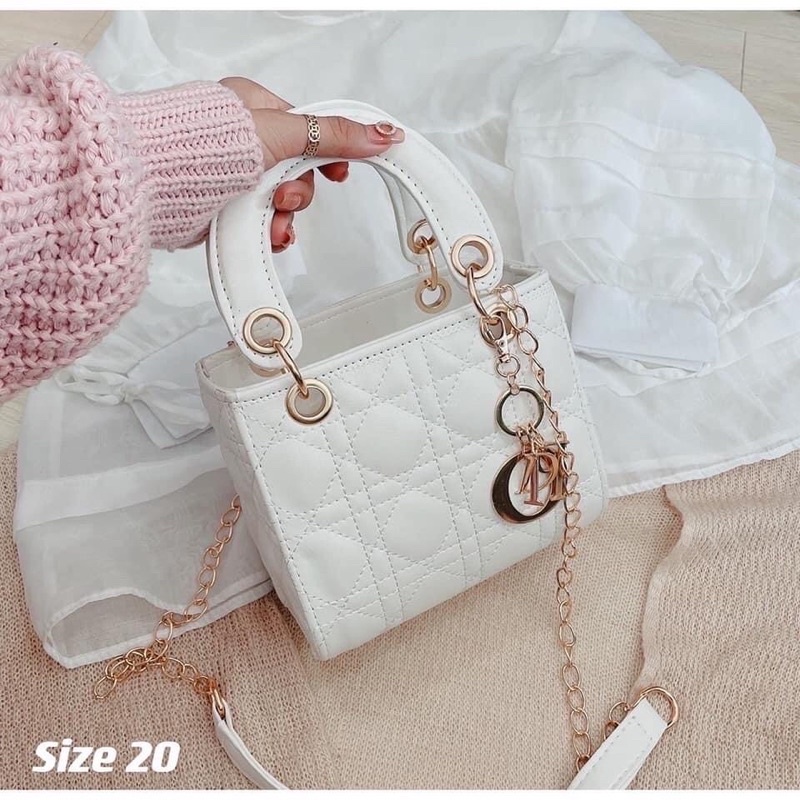 Túi Xách Nữ Thời Trang , Túi Đeo Chéo Siêu Xinh size 20