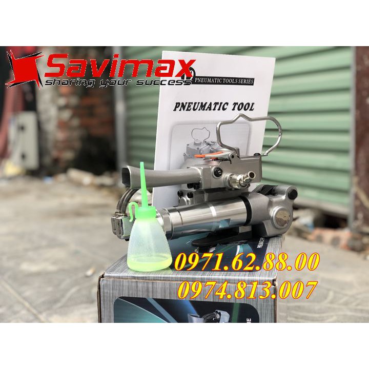 Máy đóng đai nhựa khí nén hàn nhiệt Savimax XQD-19