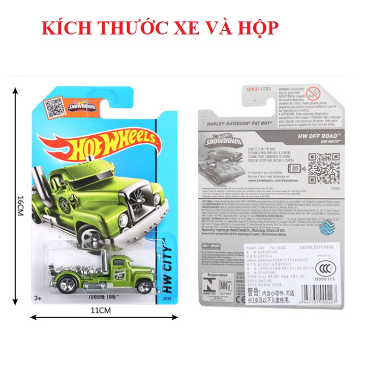 Xe mô hình ô tô hotwheels bằng hợp kim 1:64 made in Malaysia các loại (giao ngẫu nhiên xe)