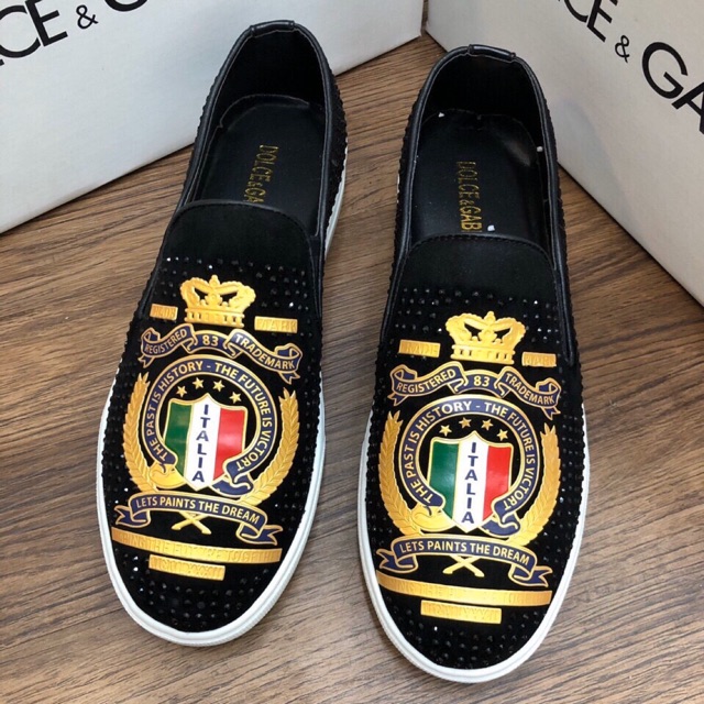Giày slipon nam Dg đá