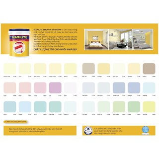 Sơn nội thất Maxilite Smooth 18 Lít