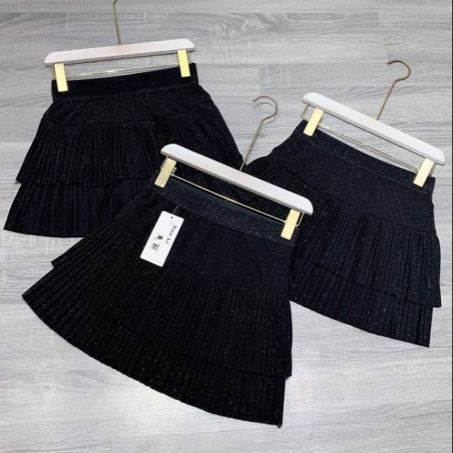 Chân váy nhũ 2 tầng hàng Quảng Châu